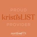 Proud Kristi's List provider badge from Nurtured TX