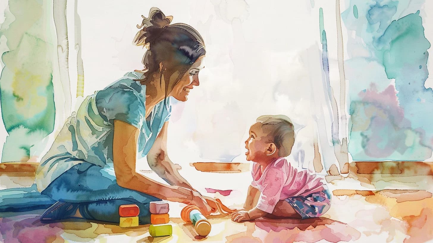 San Antonio Latina mother and baby